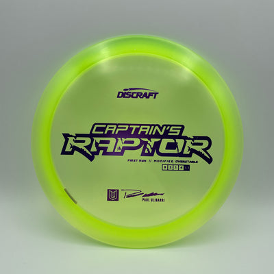 Special Z Blend Captain's Raptor