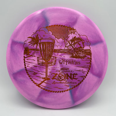 Scott Withers ESP Sparkle Zone - Orange Hidden Stars Stamp