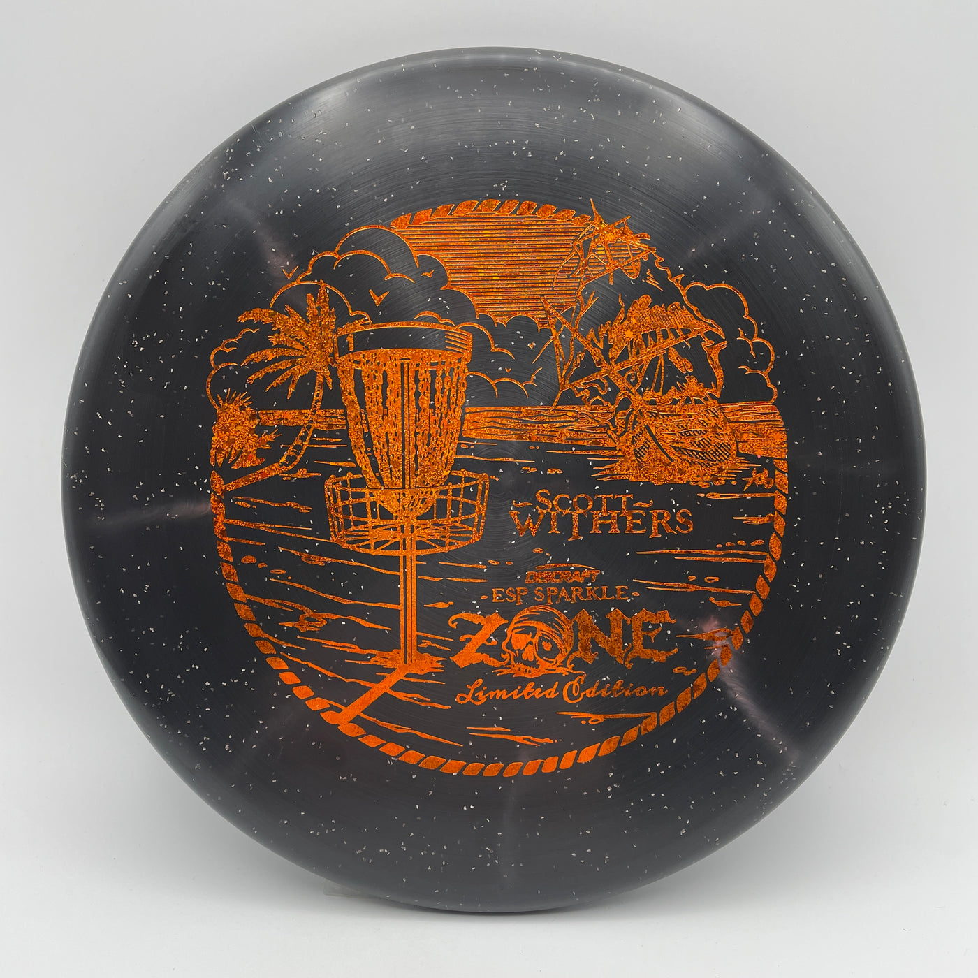 Scott Withers ESP Sparkle Zone - Orange Hidden Stars Stamp