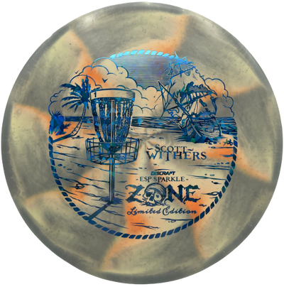 Scott Withers ESP Sparkle Zone - Light Blue Shatter Stamp