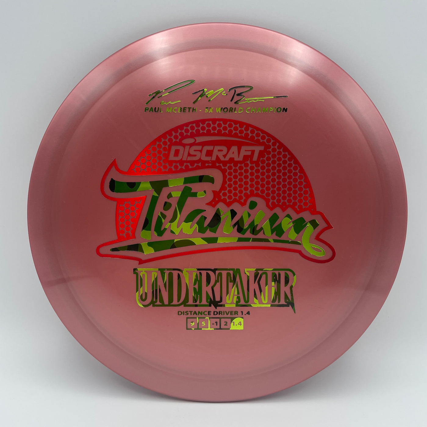 Paul McBeth Ti Undertaker